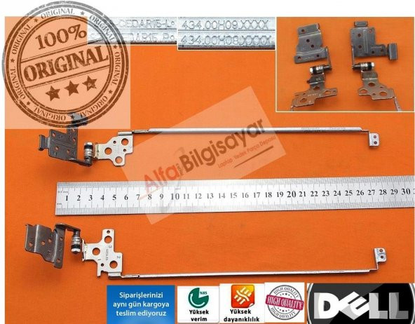Dell Inspiron 3543-38F45C menteşe Takımı Sağ Sol Sıfır Orjınal - 4