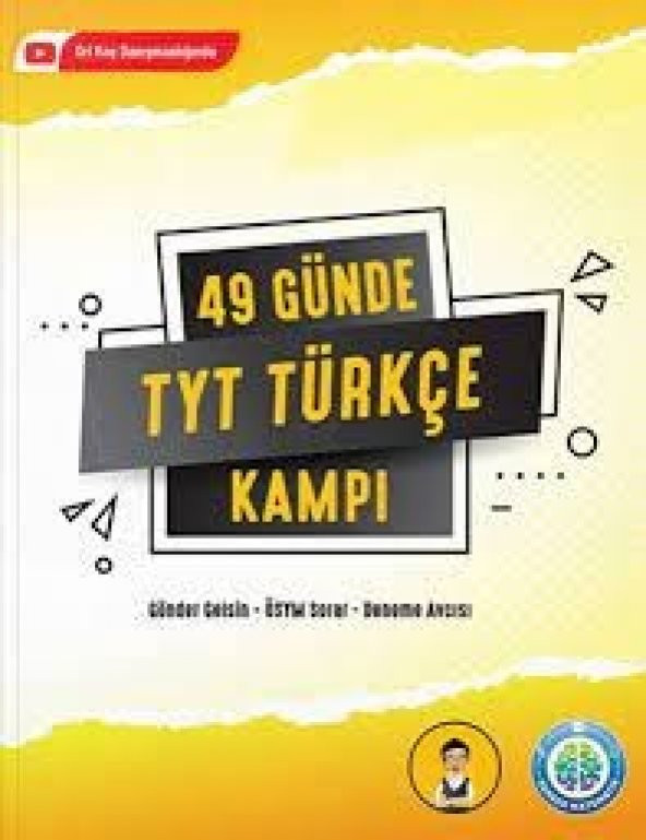 49 Günde TYT Türkçe Kampı REHBER MATEMATİK YAYINLARI