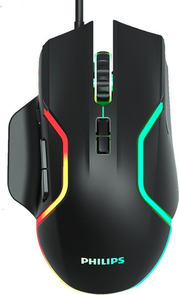 Philips G515 2400 Dpi 8 Tuşlu Rgb Ledli Kablolu Mouse - 1