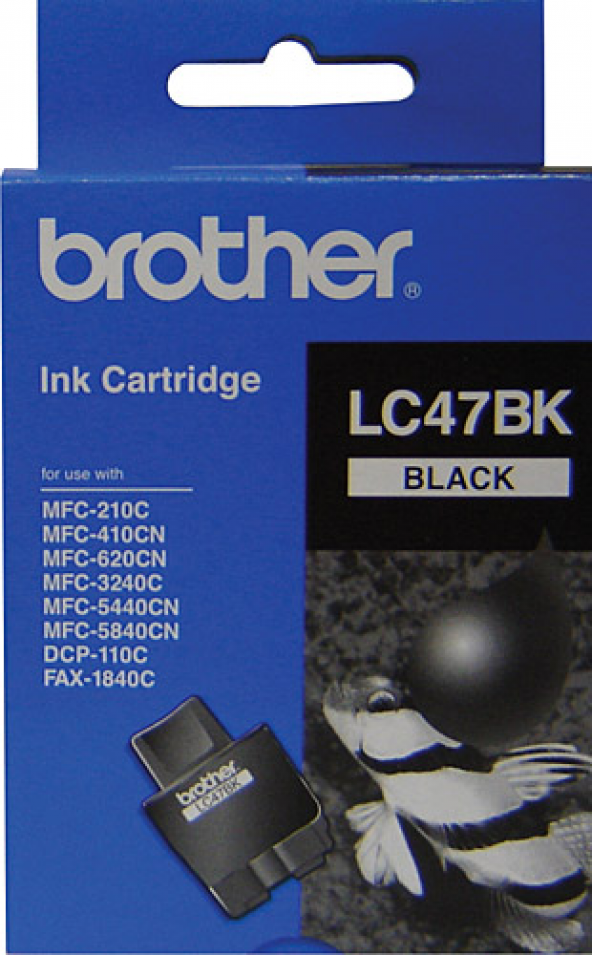 Brother LC47BK Siyah Orjinal Kartuş