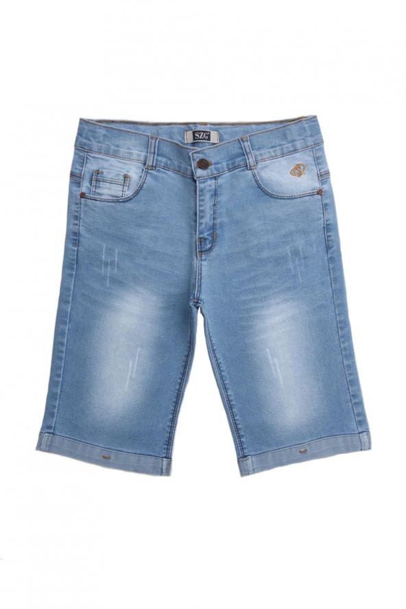 Life For Moda Erkek Çocuk Likralı Yıkamalı Kot Şort