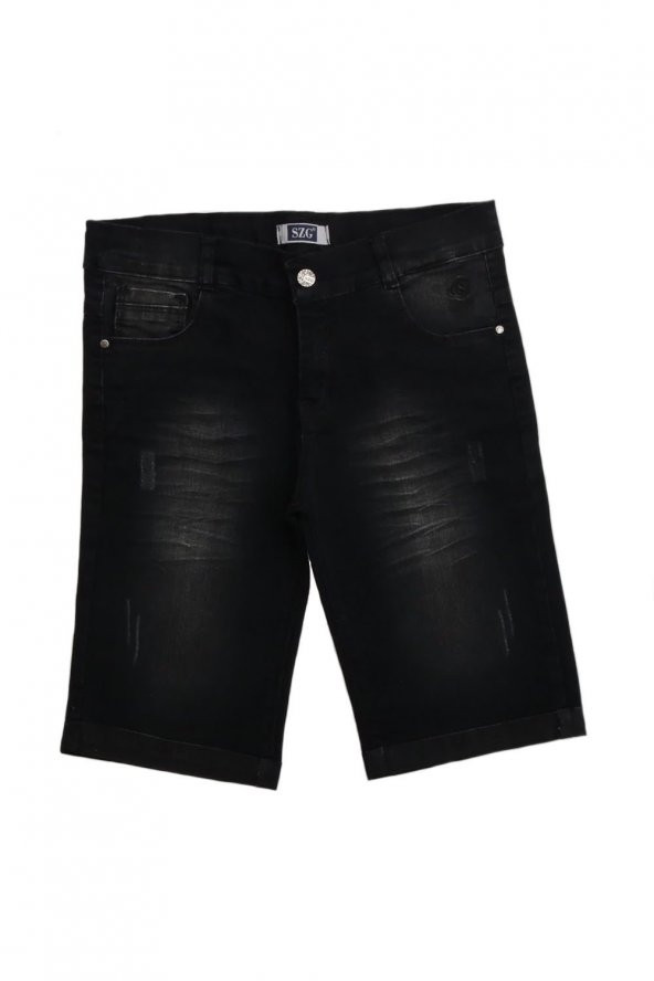 Life For Moda Erkek Çocuk Likralı Yıkamalı Kot Şort - 4