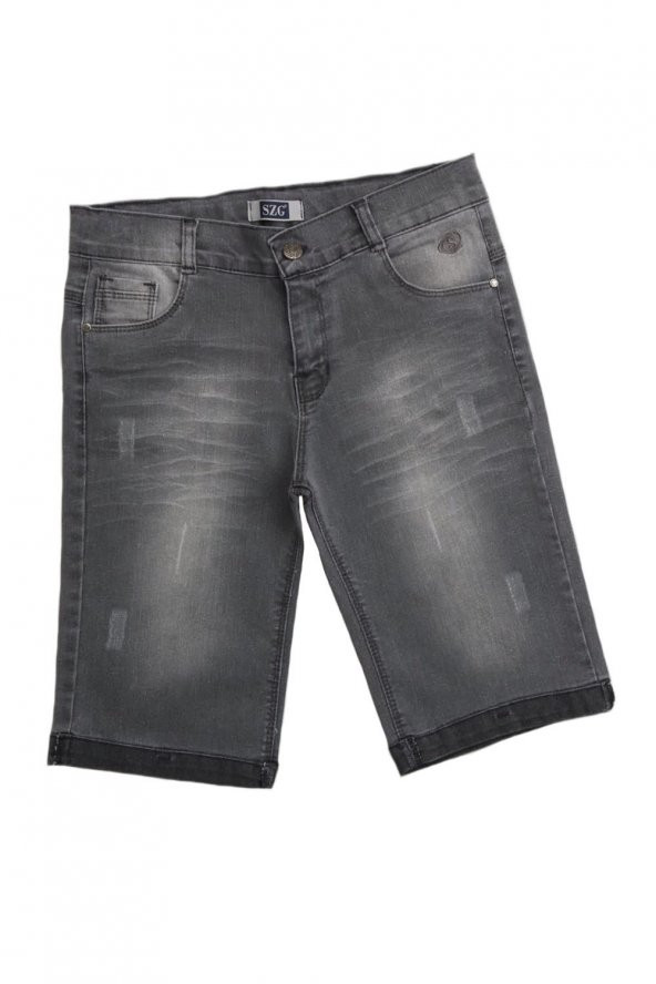 Life For Moda Erkek Çocuk Likralı Yıkamalı Kot Şort - 5