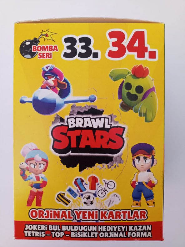 Brawl Stars 33 ve 34. Seri Oyuncu Kartları 400 Adet - 10