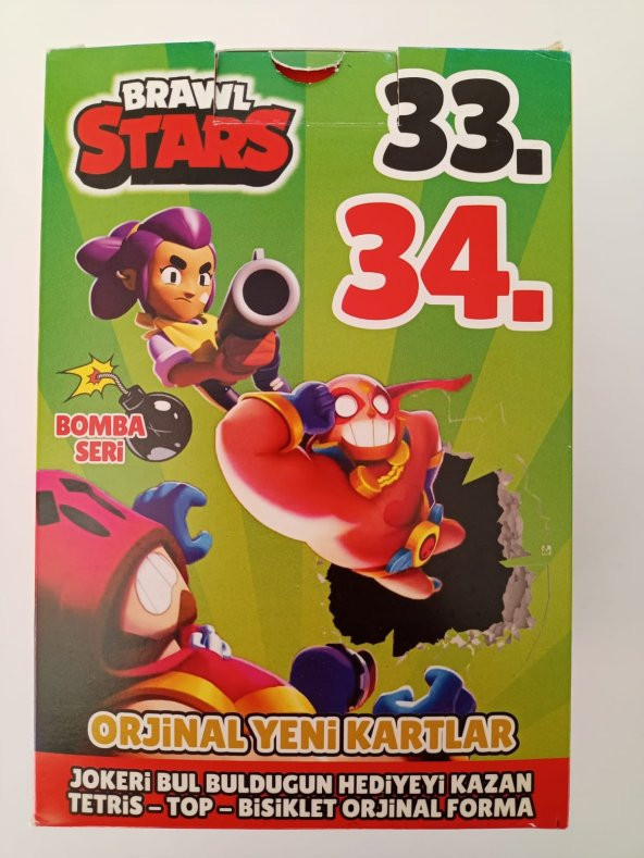 Brawl Stars 33 ve 34. Seri Oyuncu Kartları 400 Adet - 11