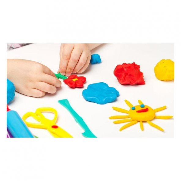 Oyun Hamuru 4 Lü Ana Renkler 460 gr Lets Oyun Hamur Seti 4 Renk 115grx4 1 Paket - 2