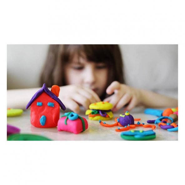 Oyun Hamuru 4 Lü Ana Renkler 460 gr Lets Oyun Hamur Seti 4 Renk 115grx4 1 Paket - 3