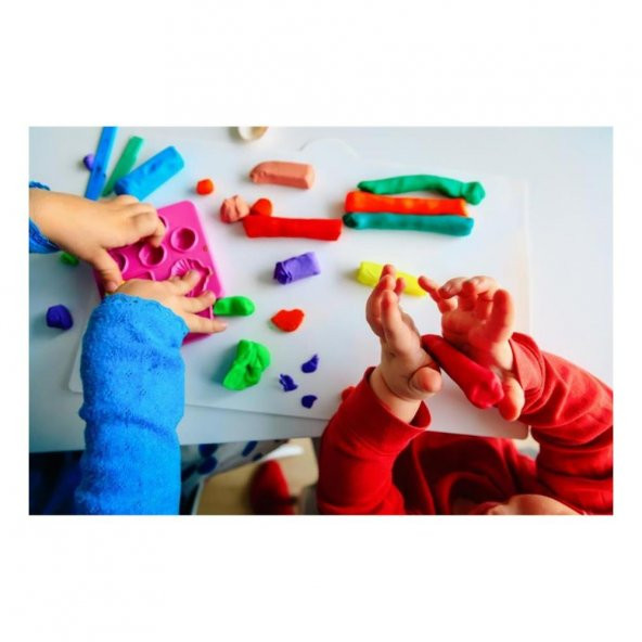 Oyun Hamuru 4 Lü Ana Renkler 460 gr Lets Oyun Hamur Seti 4 Renk 115grx4 1 Paket - 4