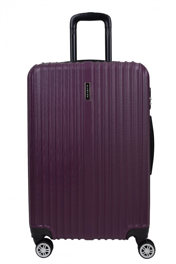 Elatae Orta Boy Valiz Mor Abs 1020 - Resim 2