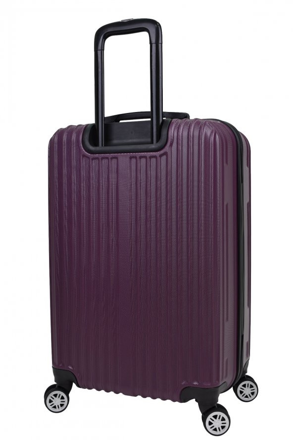 Elatae Orta Boy Valiz Mor Abs 1020 - Resim 7