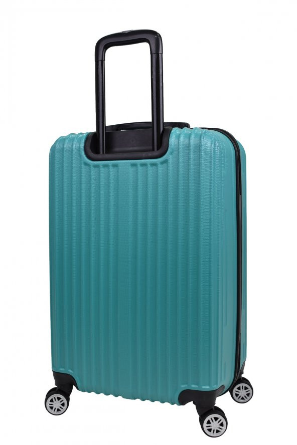 Elatae Orta Boy Valiz Turkuaz Abs 1020 - Resim 7