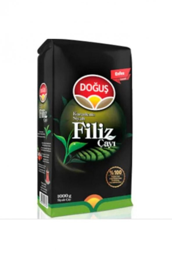 DOĞUŞ SİYAH FİLİZ ÇAYI 1000 gr (4 ADET) - 2