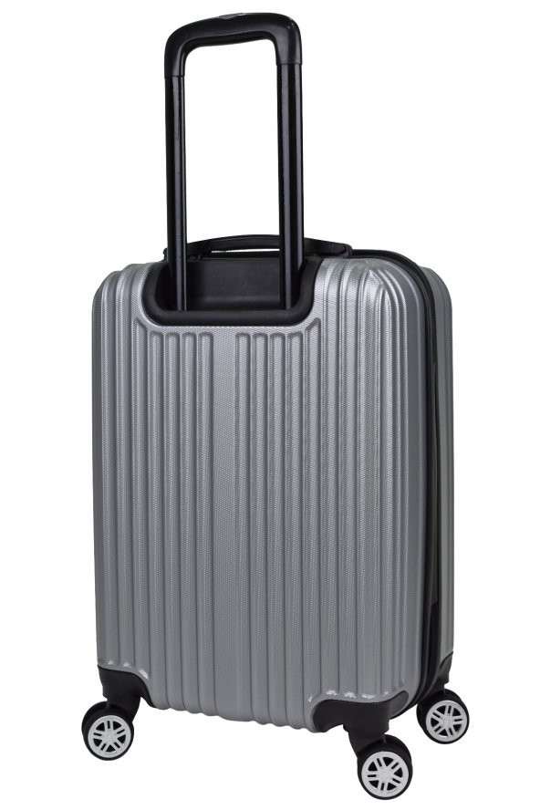 Elatae Kabin Boy Valiz Gri Abs 1020 - 7