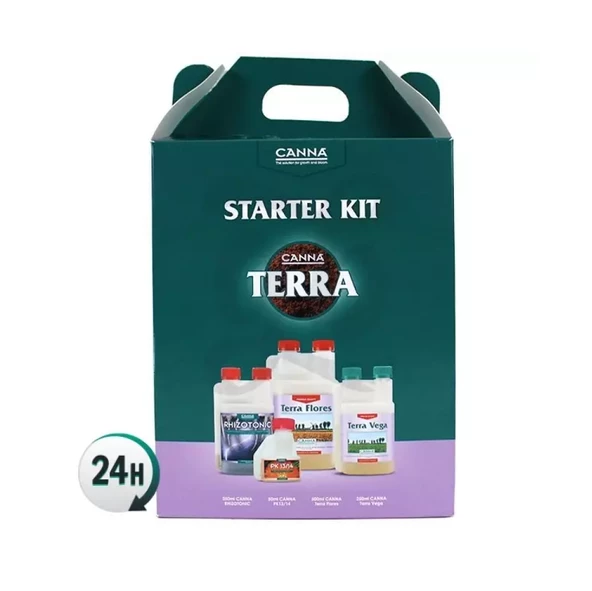Canna Terra Starter Kit 4'lü Set