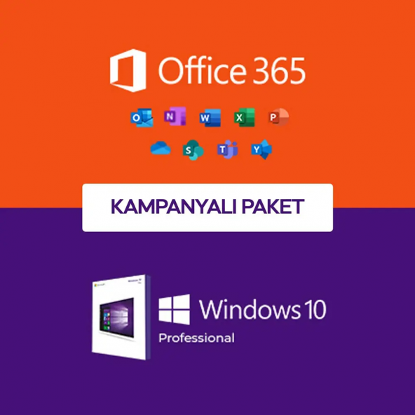Windows 10 Pro Ürün Anahtarı ve Office 365 Pro Plus Dijital Lisans Hesabı