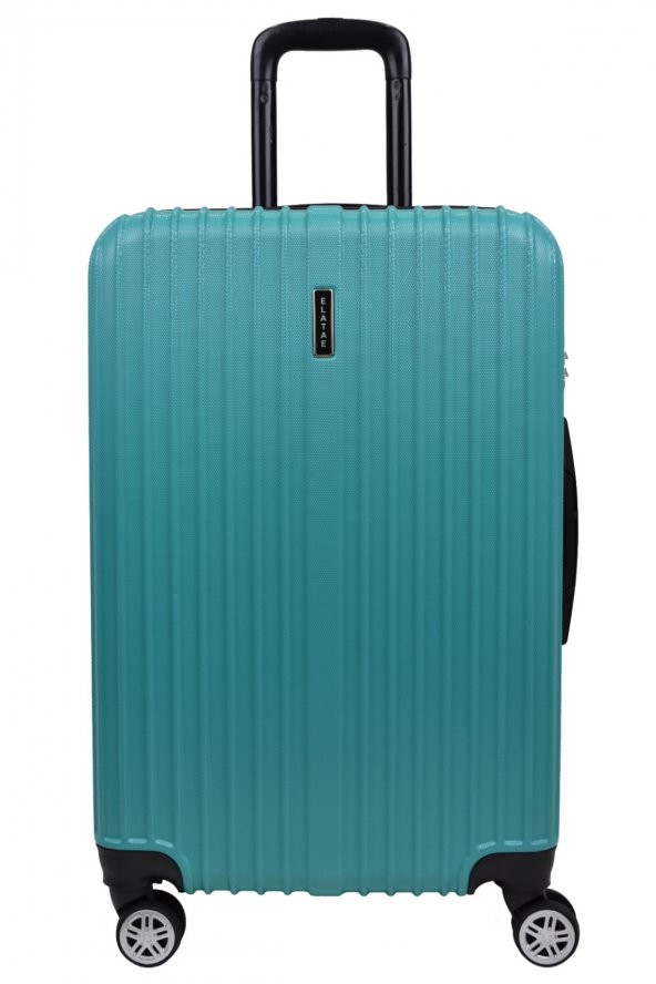 Elatae 2li Valiz Seti Büyük Boy - Kabin Boy Turkuaz 1020 - Resim 2