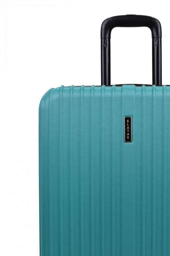 Elatae 2li Valiz Seti Büyük Boy - Kabin Boy Turkuaz 1020 - Resim 8