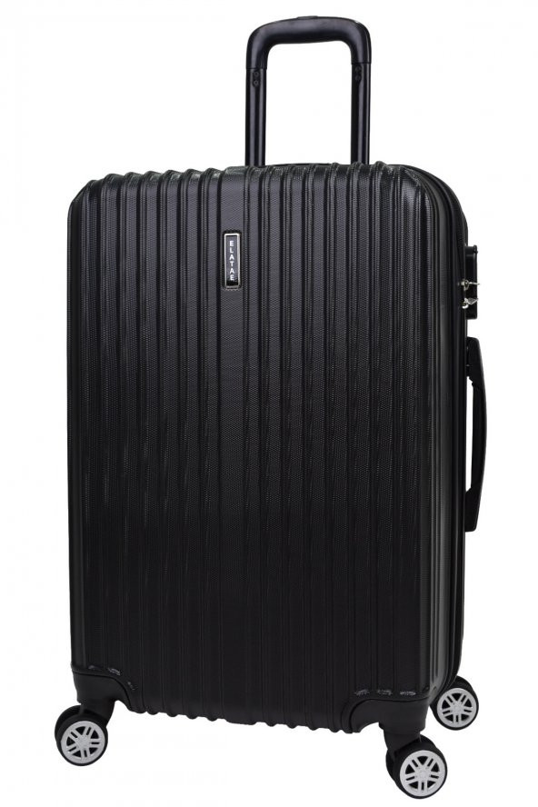 Elatae 2li Valiz Seti Büyük Boy - Orta Boy Siyah 1020 - 6