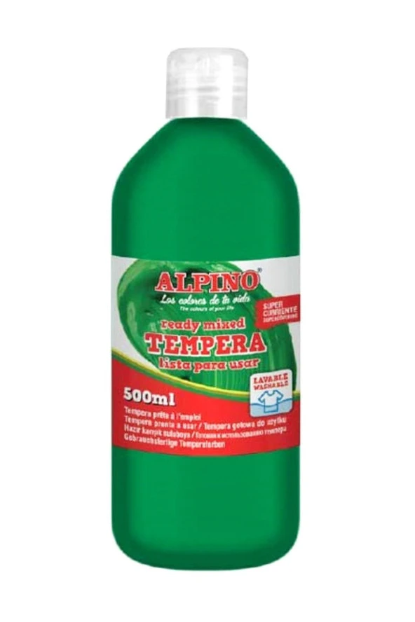 Alpino Sulu Boya Tempera Yeşil 500 ML Sulu Boya