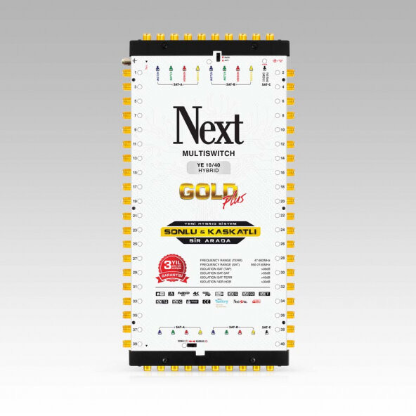 Next Ye-10/40 Hybrid Sonlu Ve Kaskatlı Santral Multiswich