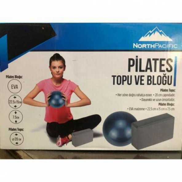 Yoga Pilates Topu Ve Bloğu