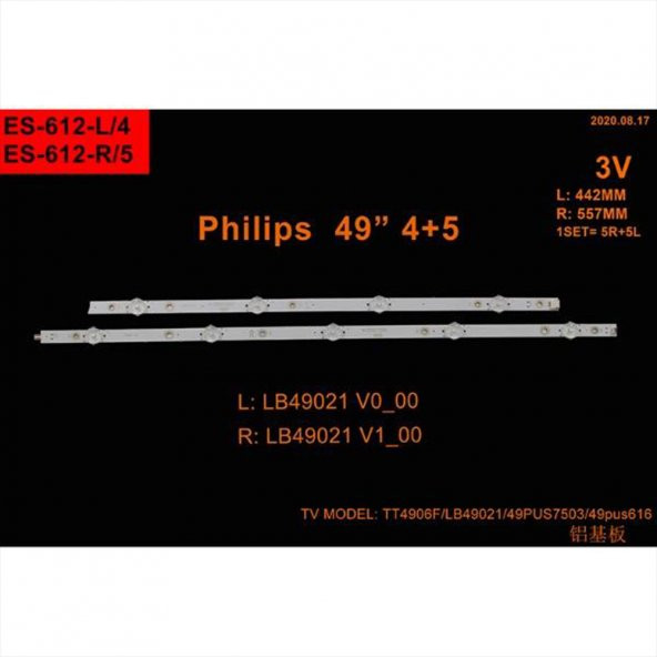 CLASS SET-0612 Philips Al Led Takımı