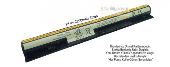 Lenovo G50-70 (Type 80DY) Batarya, Pil, Akü, Battery A+++ - 2
