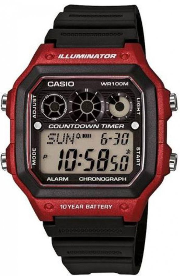 Casio  AE-1300WH-4AVDF Dijital Erkek Kol Saati - 1
