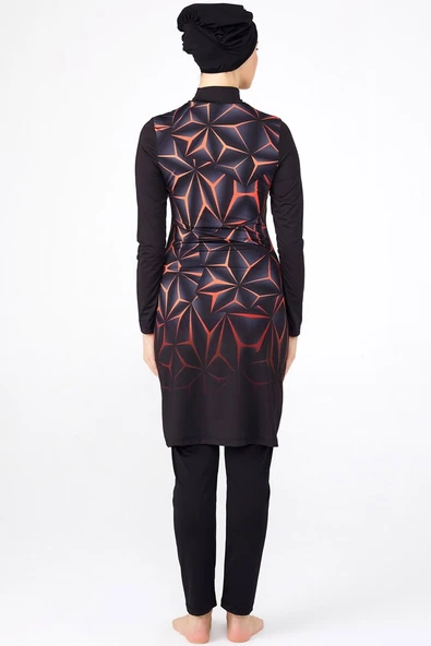 Tesmay Kadın Likralı Tam Kapalı Tesettür Mayo 0484 - 3