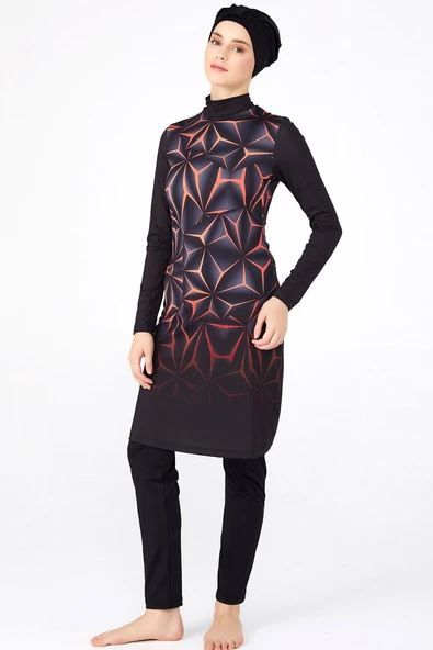 Tesmay Kadın Likralı Tam Kapalı Tesettür Mayo 0484 - 2