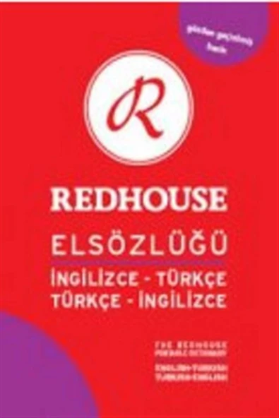 Redhouse El Sözlüğü İngilizce Türkçe Türkçe İngilizce RS 005