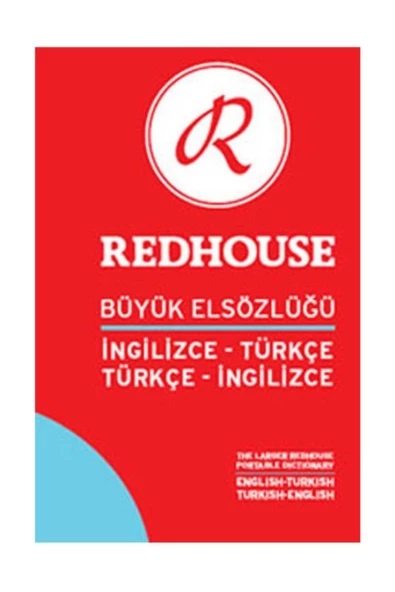 Redhouse Büyük El Sözlüğü İngilizce Türkçe Türkçe İngilizce RS 007