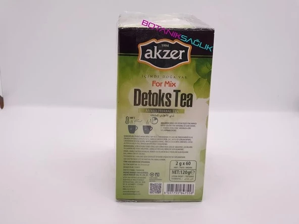 Akzer Detoks Çayı - 60 Süzen Poşet - 3