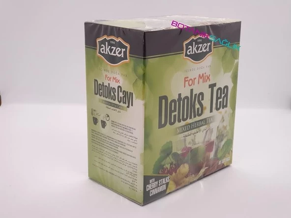Akzer Detoks Çayı - 60 Süzen Poşet - 2