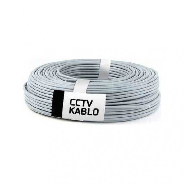 2+1 0,50 mm CCTV Kamera Kablosu Ramtech (50 Metre Kargo Bedava)
