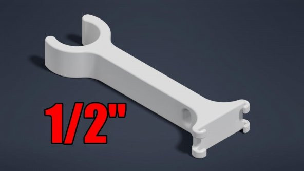 Zip Kravat Kanalı İle 1 / 2In Pvc Boru Piksel Şeridi Plastik Aparat - 4
