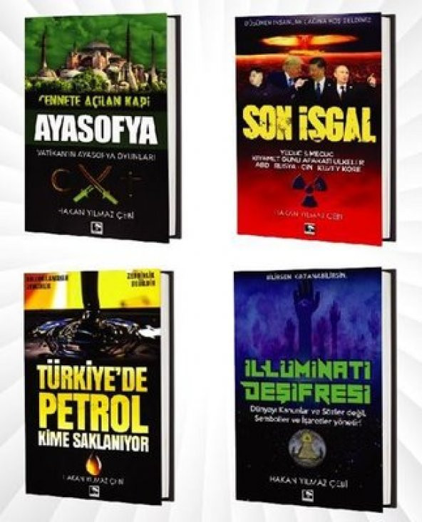 ÇINARALTI SAKLI GERÇEKLER SETİ 4 KİTAP