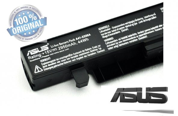 Orjinal Asus FX550V, FX550VX, FX550VX-DM748T Batarya Asus Pil - 1