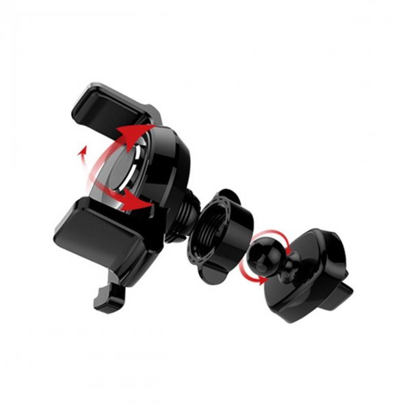Joyroom JR-ZS127 Klipsli Araç İçi Havalandırma Telefon Tutucu - 3