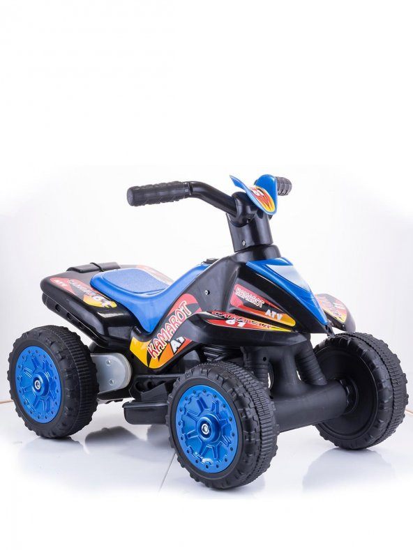 Laki Toys 6v Akülü Atv Araba Motor Motosiklet Siyah Mavi Renk