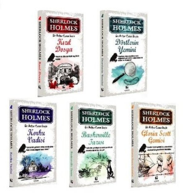 SHERLOCK HOLMES SETİ 5 KİTAP ürün görseli