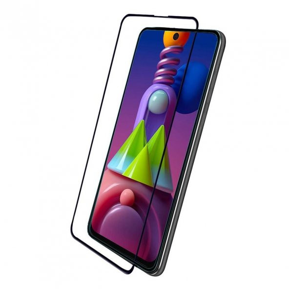 Samsung Galaxy M51 Kırılmayan 5D Nano Seramik Esnek Tam Ekran Koruyucu - 3