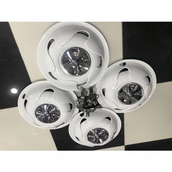 FİAT DUCATO FIRFIRLI PLASTİK 16 İNÇ JANT KAPAĞI 4 ADET 5 BİJON - 8