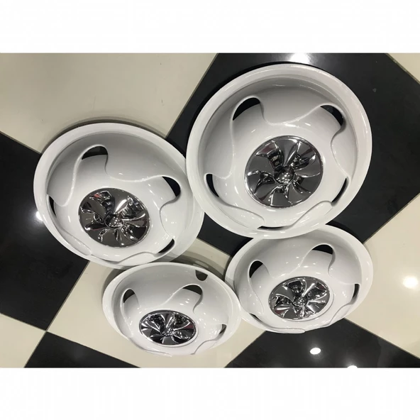 FİAT DUCATO FIRFIRLI PLASTİK 16 İNÇ JANT KAPAĞI 4 ADET 5 BİJON - 9