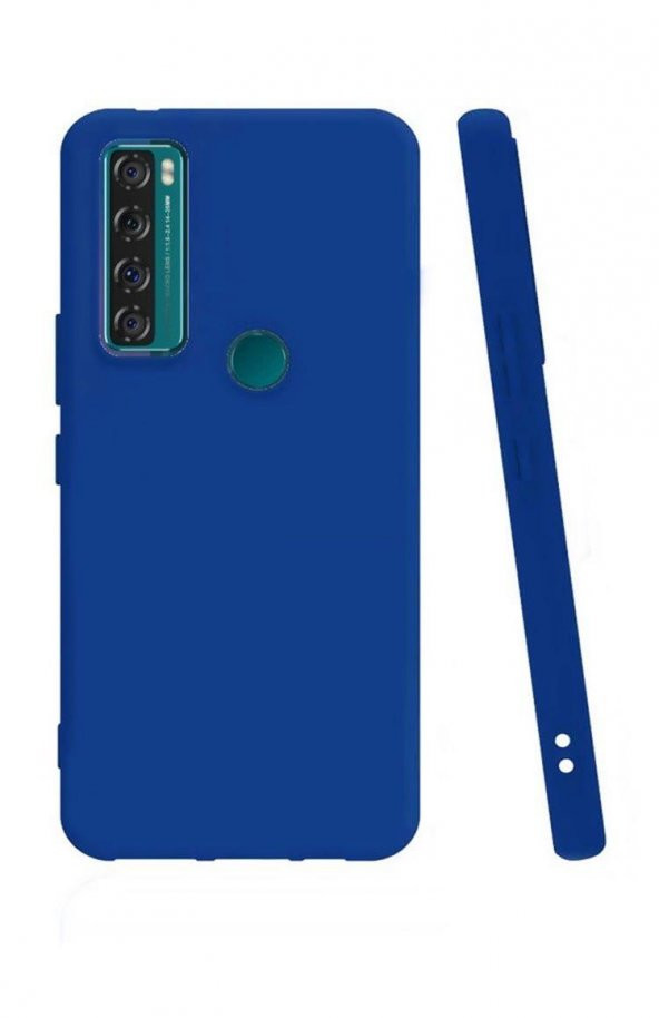 TCL 20 SE Kılıf Silikon Bye + Nano Cam - 7