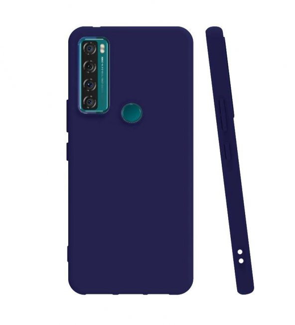 TCL 20 SE Kılıf Silikon Bye + Nano Cam - 5