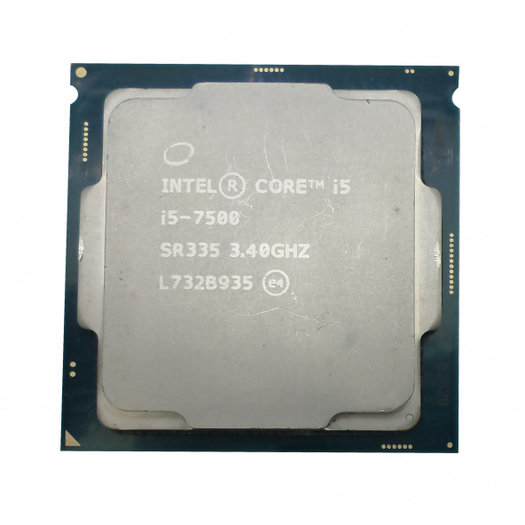 Intel Core i5 7500 3.40GHz 6M 1151p Tray Fansız İşlemci