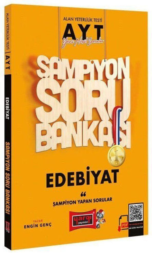 AYT Edebiyat Şampiyon Soru Bankası Yargı Yayınları