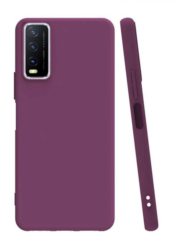 Vivo Y20 Kılıf Silikon Premier + Nano Cam - Resim 5