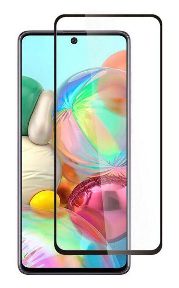 Samsung Galaxy A52 Kılıf Silikon Kaff Kamera Korumalı+ 5D Nano Seramik Ekran - 3